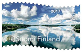 Pilviä saaristossa -merkki julkaistiin helmikuussa 2017 osana Tyynen rauhallisesti -merkkisarjaa, jossa kuvataan suomalaista järviluontoa eri vuodenaikoina.