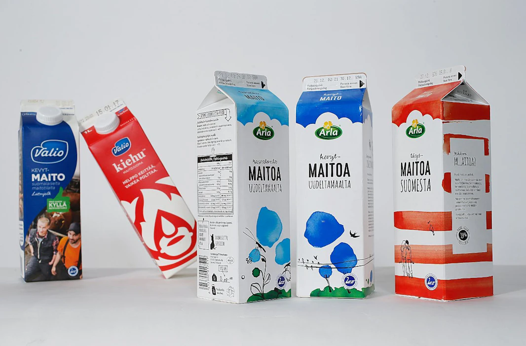 Arlan tuottajien mukaan Suomessa myytävistä Arla-tuotteista yli 90 % on suomalaisesta maidosta Suomessa valmistettuja.