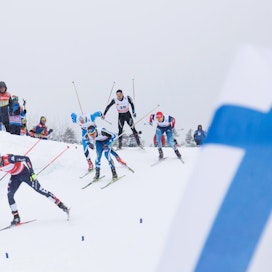 Lahti Ski Games 2016, miesten sprintti. Kuva Lahden kisojen mediapankista.