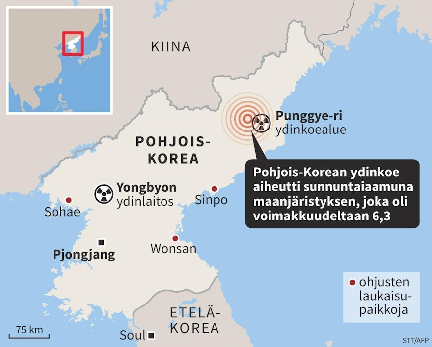 Muu maailma joutuu pikkuhiljaa myöntämään, että Pohjois-Korea on  ydinasevaltio