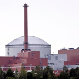 Olkiluodon OL3-ydinvoimala Eurajoella syyskuussa 2021. OL3:n piti piti alun perin valmistua vuonna 2009. LEHTIKUVA / HEIKKI SAUKKOMAA