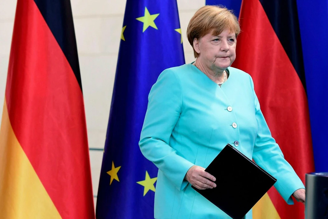 Saksan liittokansleri Angela Merkel on varoittanut EU-maita tekemästä hätiköityjä johtopäätöksiä brexitin vaikutuksista. LEHTIKUVA/AFP