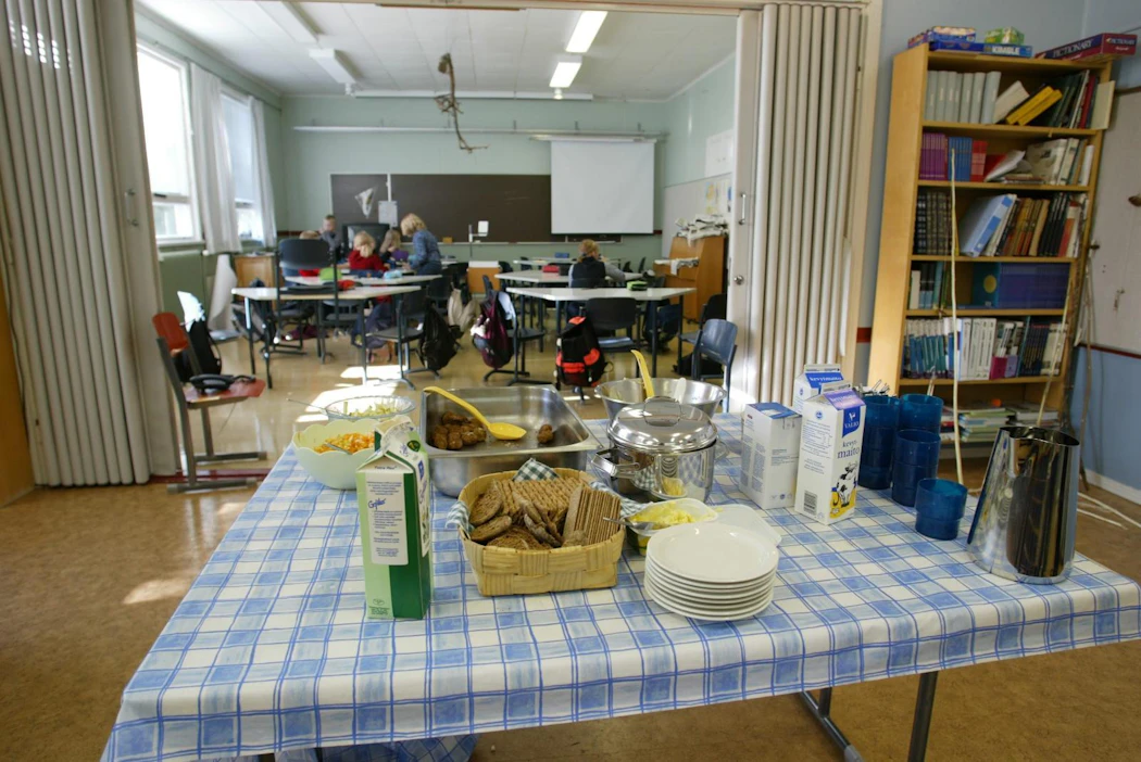 Suomi ja Ruotsi ovat ainoita maita maailmassa, joissa on maksuton kouluruokailu kaikille lapsille koko maassa.