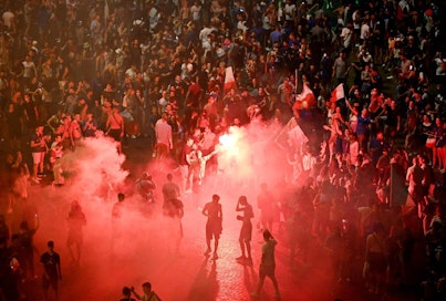 Rooman kaduilla juhlittiin Italian toista EM-kisavoittoa.