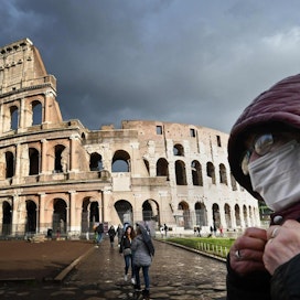 Italian viranomaiset pelkäävät, että maan synkkä koronahistoria pelottaa turistit pois. LEHTIKUVA/AFP