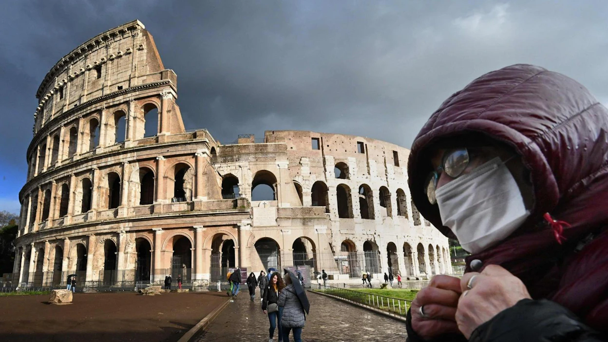 Italian viranomaiset pelkäävät, että maan synkkä koronahistoria pelottaa turistit pois. LEHTIKUVA/AFP