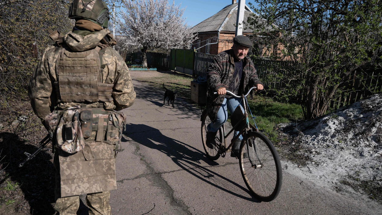 Tulitauko sovittiin ortodoksisen pääsiäisen kunniaksi. Viime vuoden pääsiäistulitauon aikana molemmat osapuolet syyttivät toisiaan sen rikkomisesta. AFP / UKRAINAN ASEVOIMAT / LEHTIKUVA.