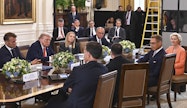 Presidentti Alexander Stubb osallistui Ukrainan rauhaa käsittelevään kokoukseen Valkoisessa talossa viime elokuussa.