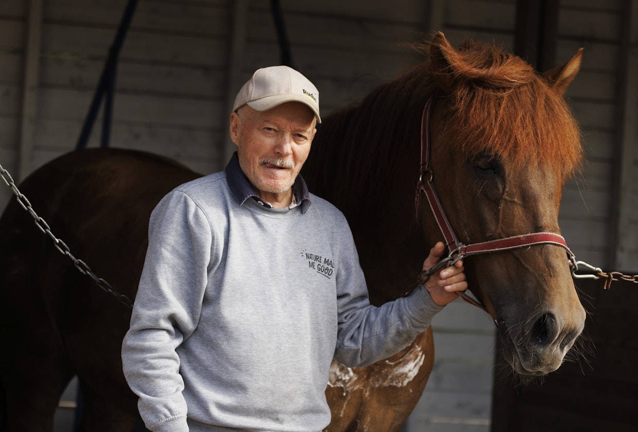 Juhani Heikkisellä on tällä hetkellä työn alla kuvassa olevan Virin Varpun nuorempi sisar.