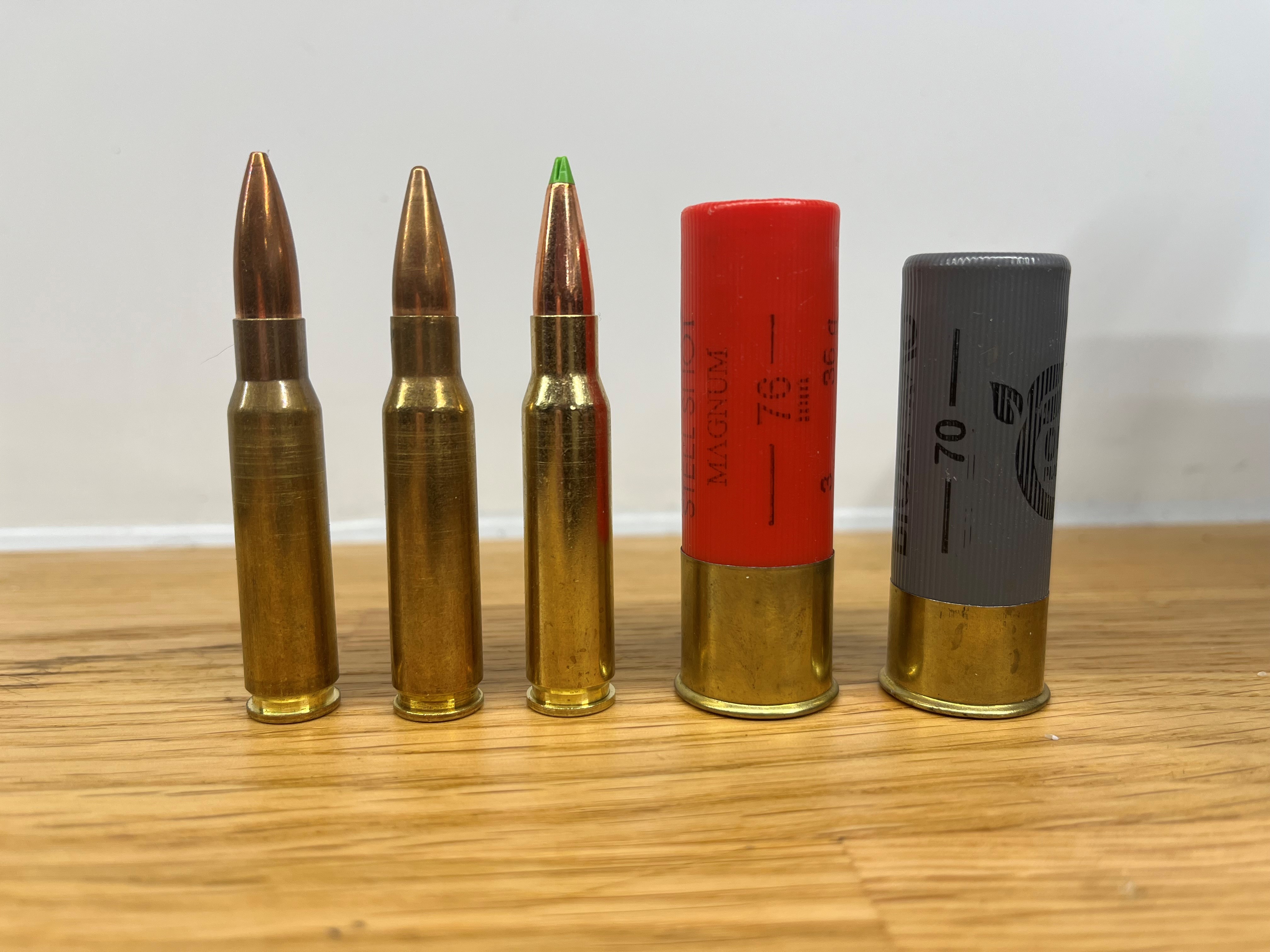 Lista kertoo, mitä kaliipereita ruotsalaiset metsästäjät suosivat.