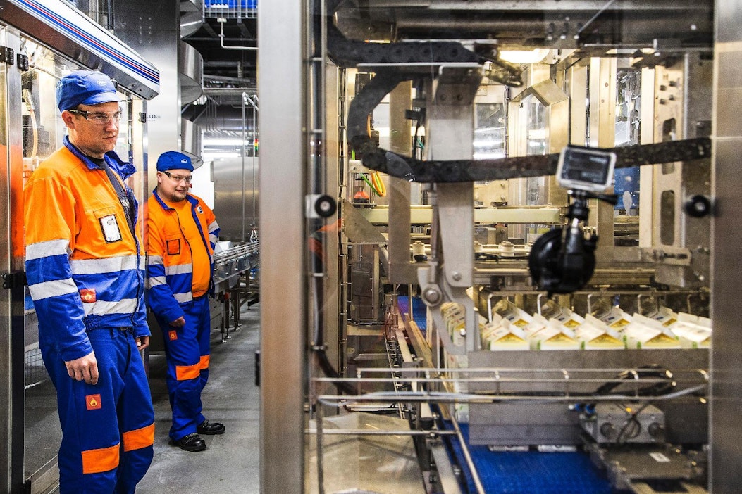 Valion välipalatehdas aloitti toimintansa Riihimäellä heinäkuussa.