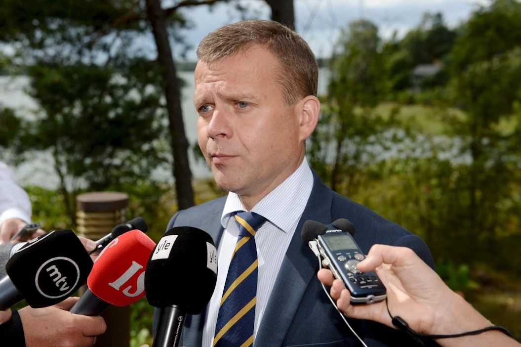 Valtiovarainministeri Petteri Orpon kaksipäiväinen budjettiriihi päättyi tänään. LEHTIKUVA / MIKKO STIG