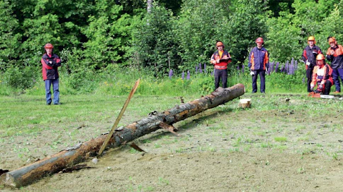 Juniorina Suomea MM-kilpailuissa edustanut Joni Toivio aloitti kilpailusuoritukset komealla kaadolla, merkkikeppi sai kyytiä.