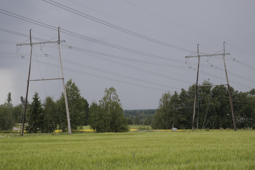 Sähkö kallistui 11 prosenttia.