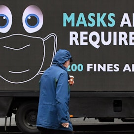 Melbournen kaupungissa ryhdyttiin tiukkoihin toimiin muun muassa maskien suhteen, kun koronavirus alkoi levitä kaupungissa.