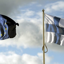 Maksut EU:lle määräytyvät tiettynä prosenttiosuutena jäsenmaiden bruttokansantuotteesta  - Suomen bkt on noussut voimakkaasti. LEHTIKUVA / ANTTI AIMO-KOIVISTO