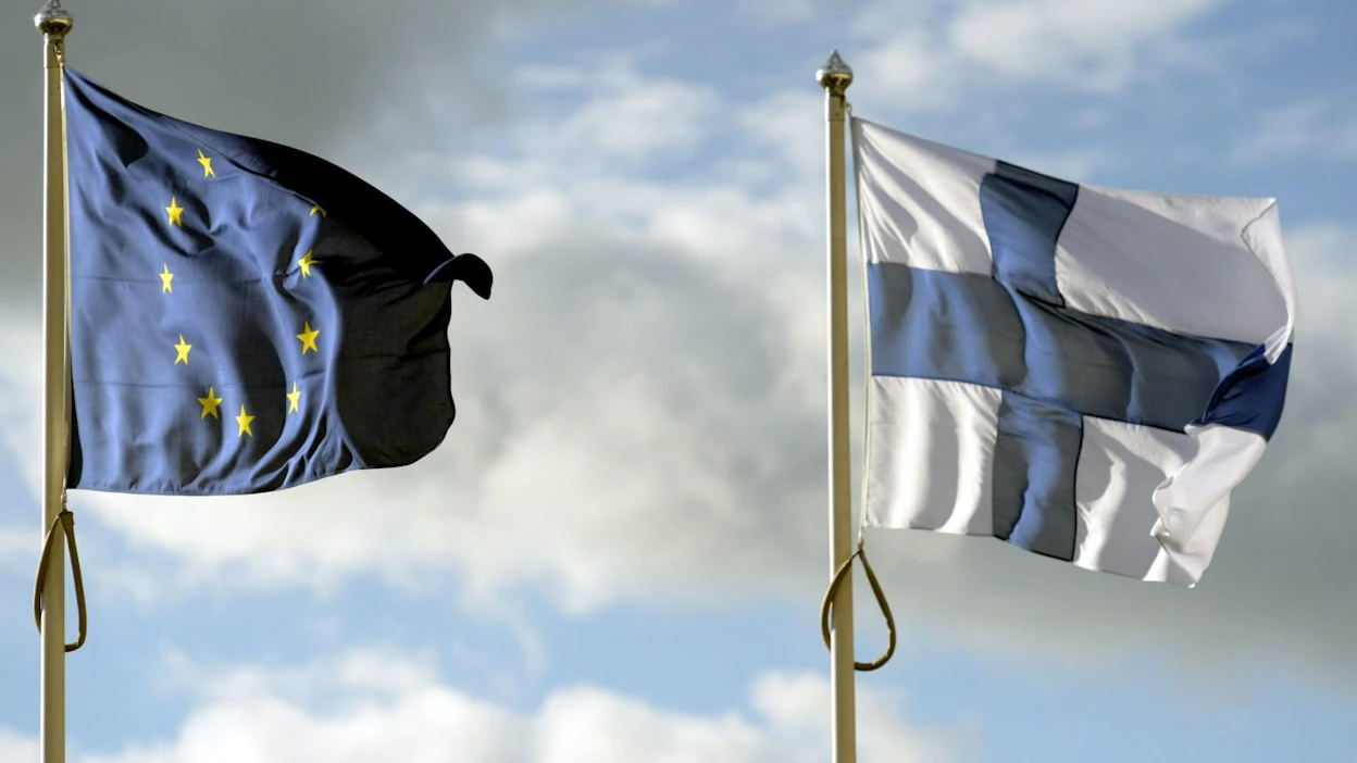Maksut EU:lle määräytyvät tiettynä prosenttiosuutena jäsenmaiden bruttokansantuotteesta - Suomen bkt on noussut voimakkaasti. LEHTIKUVA / ANTTI AIMO-KOIVISTO