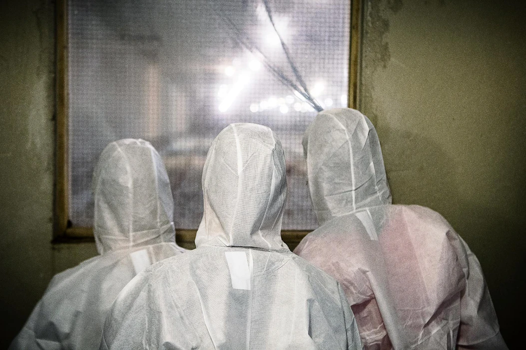 Broilerintuotannon arki on vierasta myös useimmille eläinlääketieteen opiskelijoille. Kuvassa opiskelijoita kurkkimassa ikkunasta broilerihalliin Rekikosken broileritilalla. Vierailu oli osa Siipikarjaliiton, Broileryhdistyksen ja HKScan Oyj:n järjestämää kanapäivää.