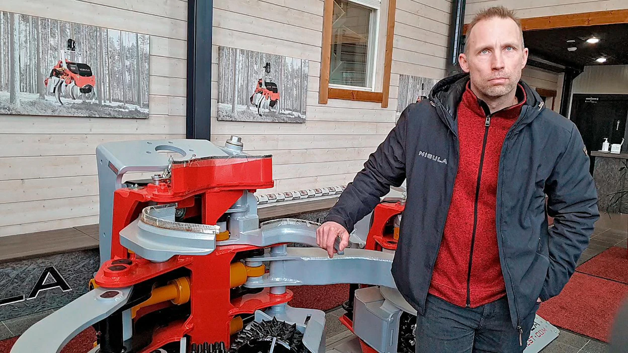 Suomalaiselle metsänkorjuuosaamiselle on kysyntää kotimaan ja Euroopan ohella muun muassa Brasiliassa ja Japanissa, kertoo myynti- ja markkinointijohtaja Kalle Mattsson Nisula Forestilta.