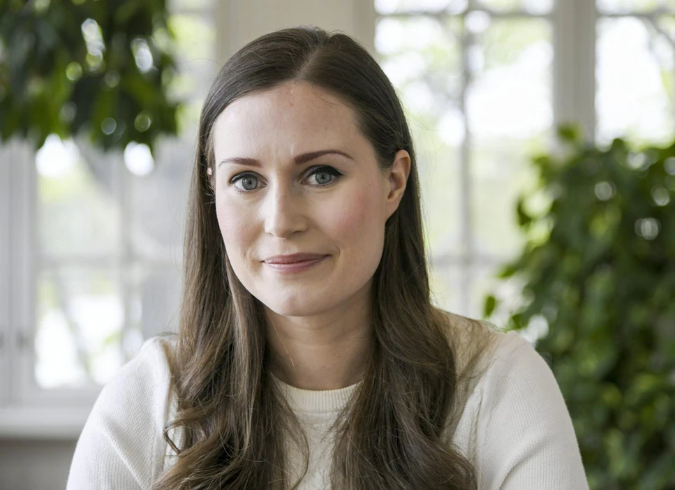 Pääministeri Marinille on tehty varmuuden vuoksi koronatesti, jonka tulos on ollut negatiivinen. LEHTIKUVA / Markku Ulander