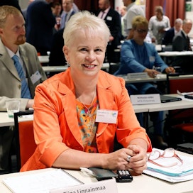 Tiina Linnainmaa toimi MTK:n valtuuskunnan varapuheenjohtajana 15 vuotta.
