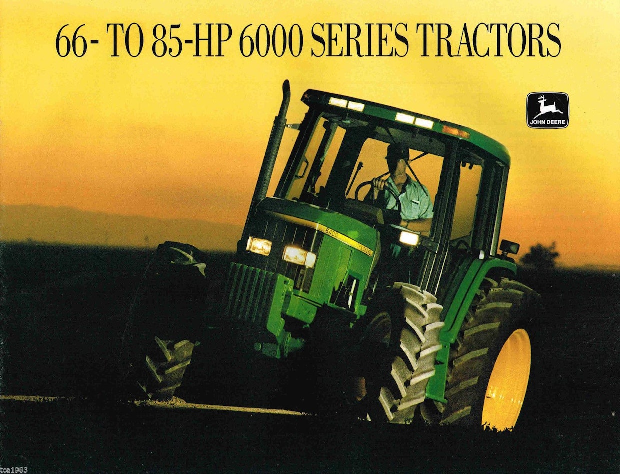 John Deere markkinoi 90-luvun alussa uutuustuotteitaan näyttävästi, vanhat mainokset ovat komeaa katsottavaa.