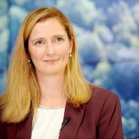 Ruotsalainen Annica Bresky nimitettiin Stora Enson toimitusjohtajaksi syyskuussa. Lehtikuva / Mikko Stig