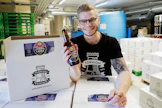 Tornion Panimon toimitusjohtaja Kaj Kostiander esitteli pari vuotta sitten yhtiön silloin valmistelun alla ollutta lageria.
