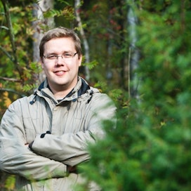 Janne Näräkkä vastaa MTK:n kansainvälisistä metsäasioista.