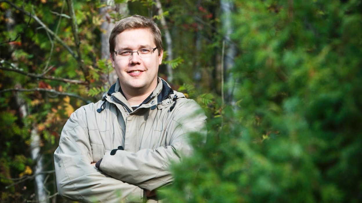 Janne Näräkkä vastaa MTK:n kansainvälisistä metsäasioista.