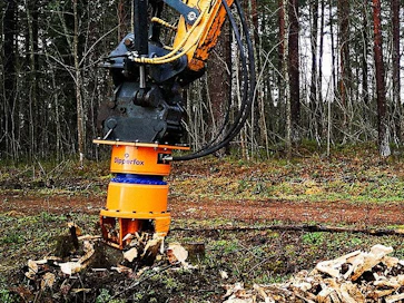 Valmistajan mukaan pystyakselin ympäri pyörivät leikkuuterät tekevät Dipperfoxista äärimmäisen tehokkaan.