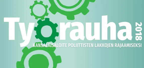 Kuvakaappaus aloitteen verkkosivulta.