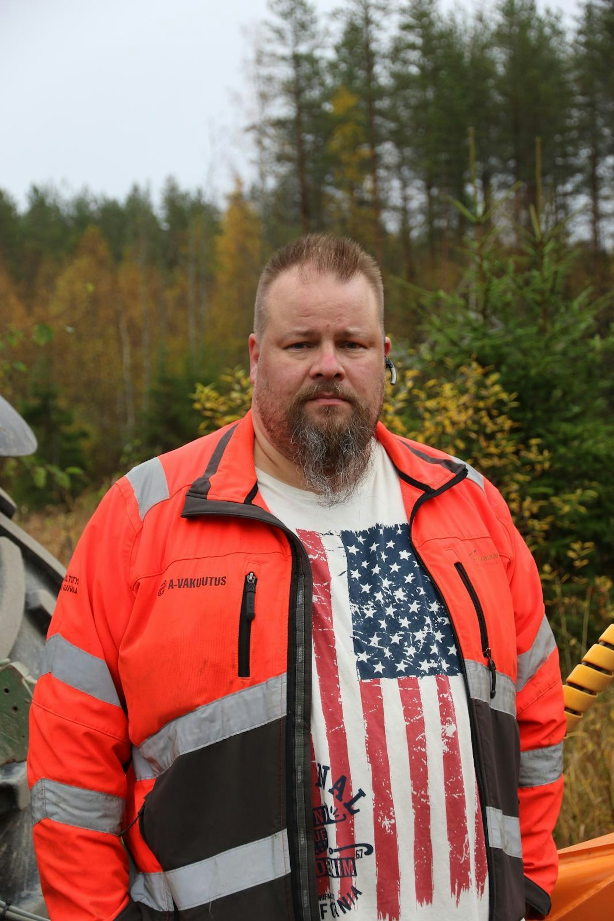 Kristian Järviselle kertyy vuodessa tuhansia lanauskilometrejä.