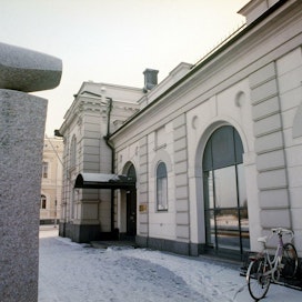 Museo sijaitsee Porin Etelärannassa vuonna 1860 valmistuneessa entisessä pakkahuoneessa. LEHTIKUVA / MARTTI KAINULAINEN