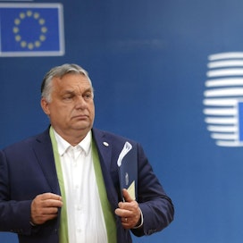 Unkarissa tulee tänään voiman kiistelty laki, jonka EU:n johto on syyttänyt syrjivän seksuaali- ja sukupuolivähemmistöjä. Kuvassa Unkarin pääministeri Viktor Orban. LEHTIKUVA/AFP