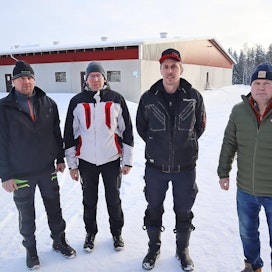 WestFarmin omistajat ovat vasemmalta Kjell-Göran Paxal, Anders Lillandt, Tomas Långgård ja Henrik Holm.