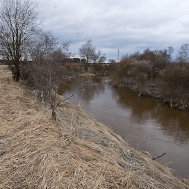 Vantaanjoki virtaa peltojen keskellä Vantaan Riipilässä. Joki liitetään  Natura 2000 -verkostoon. Syy on vuollejokisimpukan suojelu.