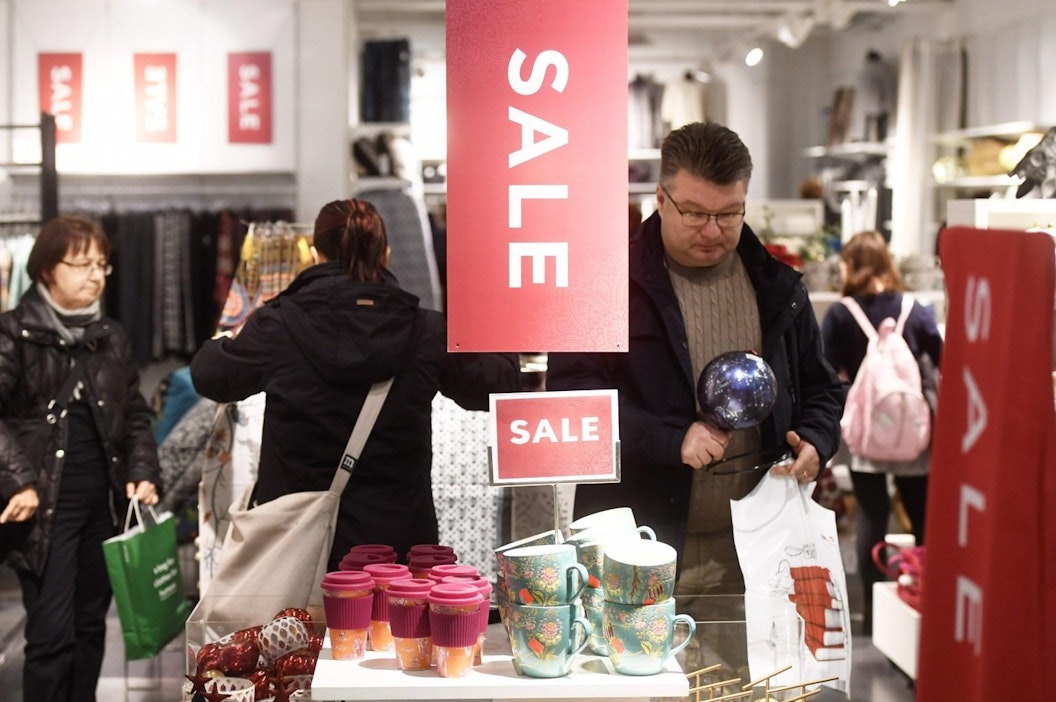 Odotukset Suomen taloudesta ja olivat hyvin valoisat. Lehtikuva/ Vesa Moilanen