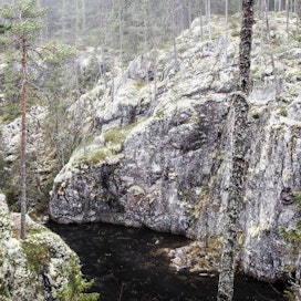 Hiidenportin kansallispuisto on yksi Metsähallituksen luontoalueista.