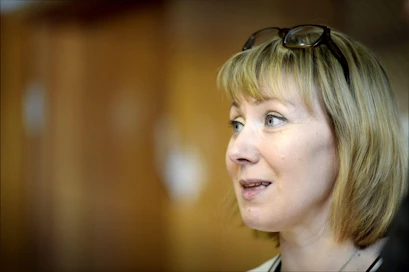 Kansanedustaja Hanna Mäntylä voi vastaanottaa uuden tehtävän, jos eduskunta myöntää hänelle vapautuksen. LEHTIKUVA / ANTTI AIMO-KOIVISTO
