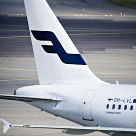 Finnairin tarkoituksena on lentää heinäkuussa runsaat 30 prosenttia lentojen normaalista määrästä. LEHTIKUVA / Mikko Stig