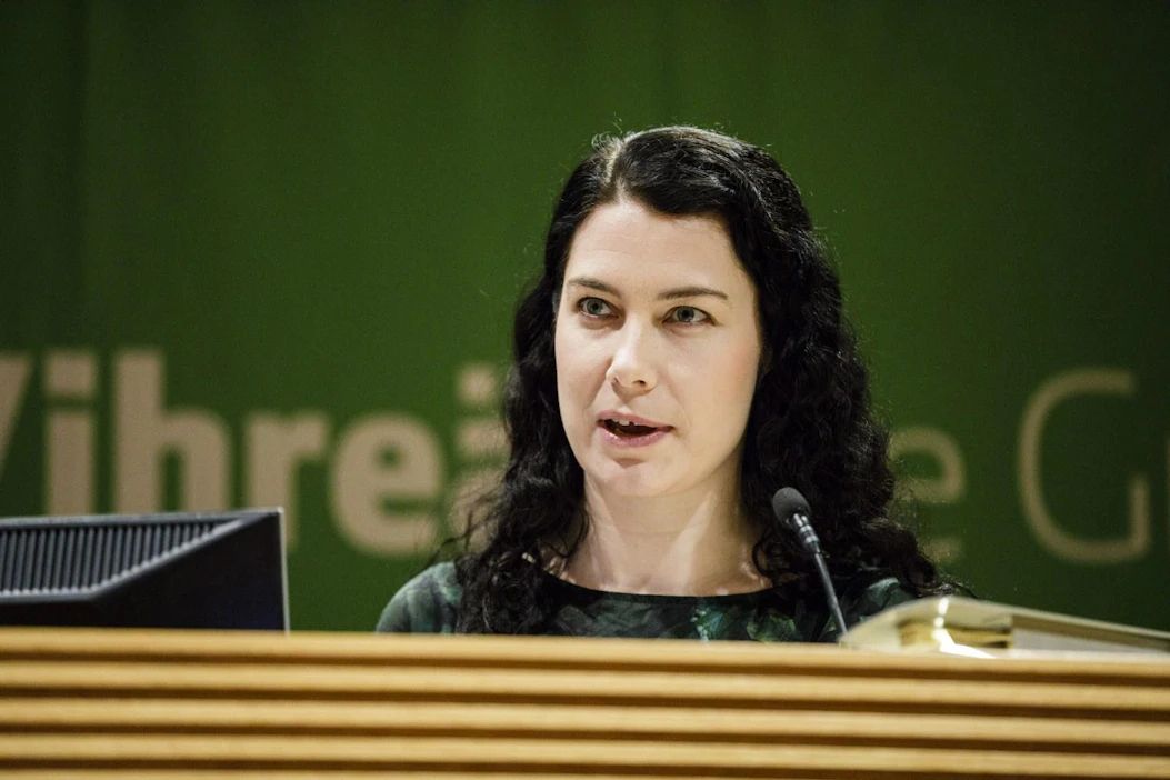 Vihreiden kannattajista 28 prosenttia pitää Emma Karia parhaana vaihtoehtona puheenjohtajaksi, kyselystä käy ilmi. LEHTIKUVA / SEPPO SAMULI