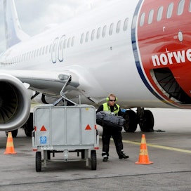 STT:n tarkastelussa oli kolme yhtiötä: British Airways, Finnair ja Norwegian. LEHTIKUVA / Mikko Stig