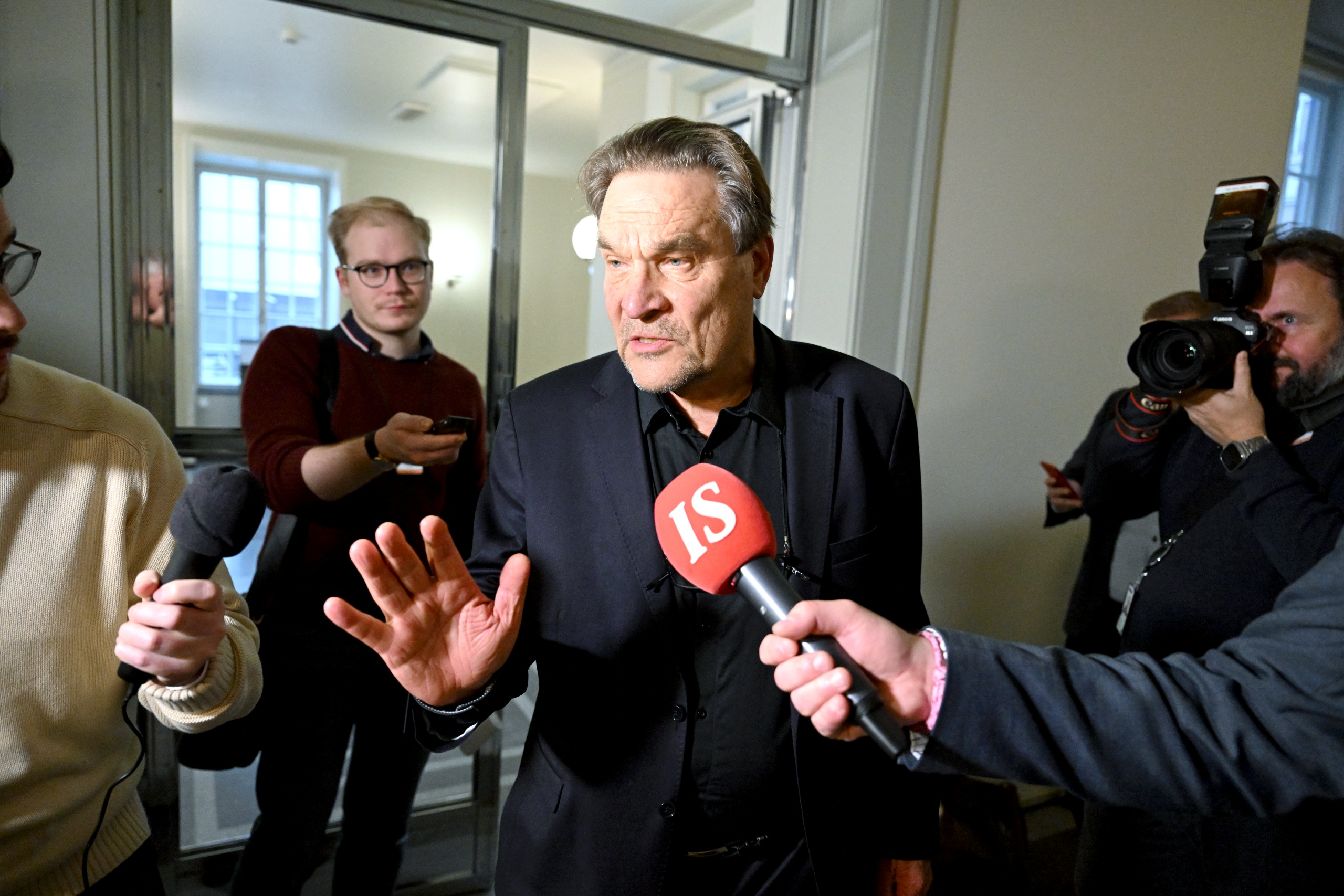 Kiljunen kertoi pyytäneensä eroa SDP:n eduskuntaryhmältä perjantaina aamupäivällä eduskunnassa. LEHTIKUVA / Jussi Nukari. 