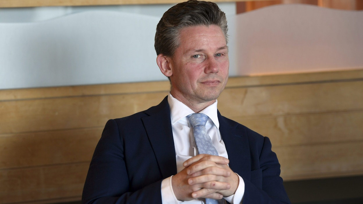 Ruotsin puolustusministerin Pål Jonsonin oli määrä vierailla Turkissa ensi viikon perjantaina. LEHTIKUVA / ANTTI AIMO-KOIVISTO .