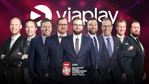 Kaikki jääkiekon MM-kisojen ottelut näkee suomeksi selostettuna Viaplay-palvelun kautta. Yhtiö seuraa Sveitsissä pelattavia kisoja isolla studiomiehityksellä.
