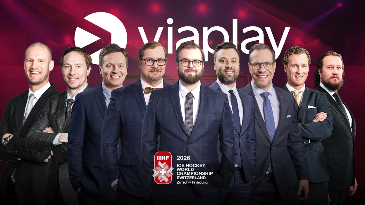 Kaikki jääkiekon MM-kisojen ottelut näkee suomeksi selostettuna Viaplay-palvelun kautta. Yhtiö seuraa Sveitsissä pelattavia kisoja isolla studiomiehityksellä.