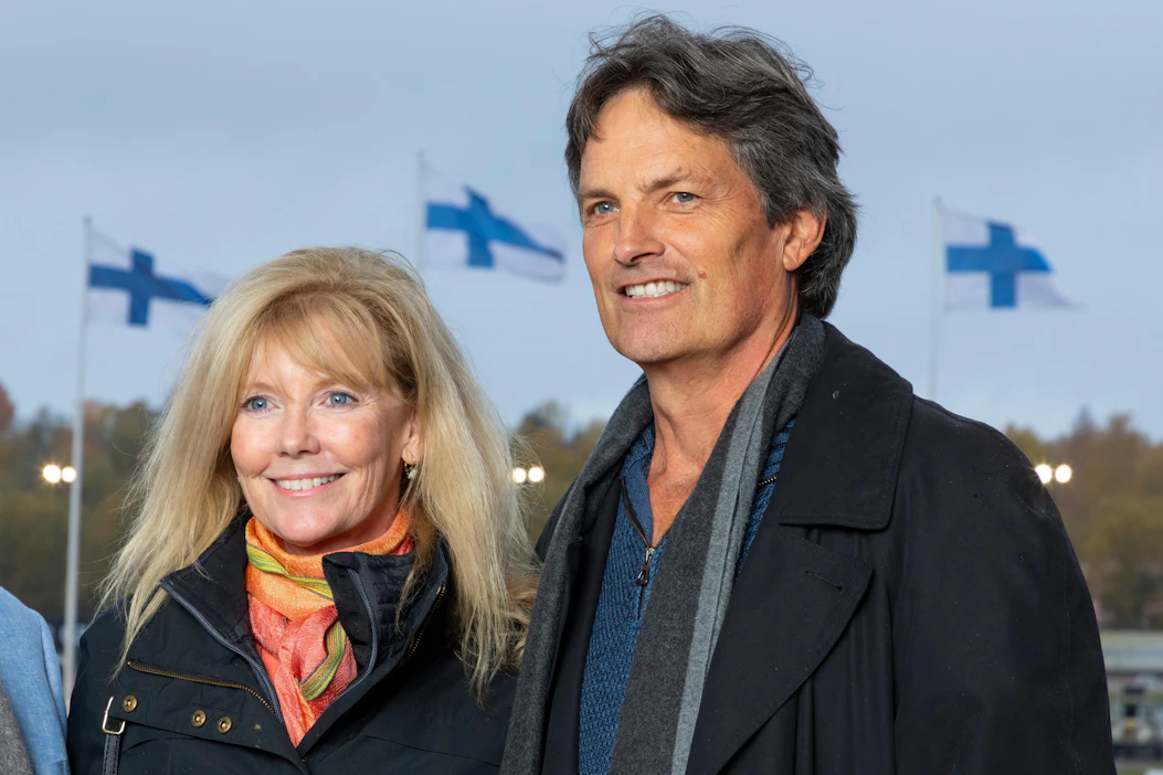 Steve ja Cindy Stewart olivat Vermossa 11.10.2019 näkemässä mm. Face Time Bourbonin ja Ecurie D:n näytökset EM-raveissa.
