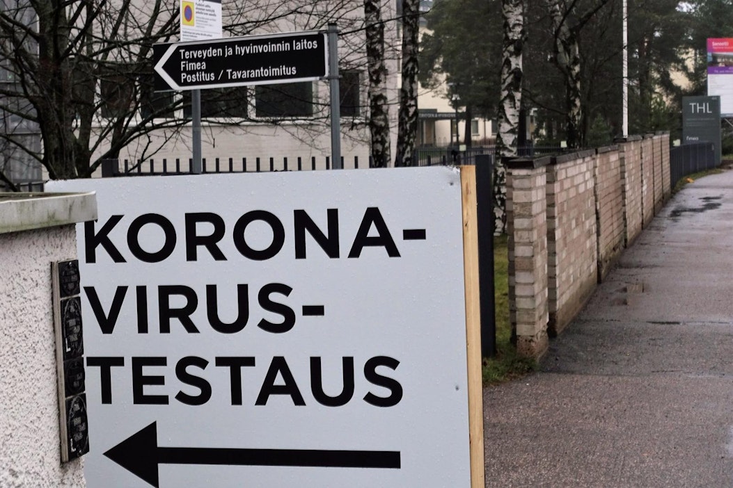 Yhteensä koronavirustartuntoja on Suomessa todettu nyt 34 084. LEHTIKUVA / TEEMU SALONEN