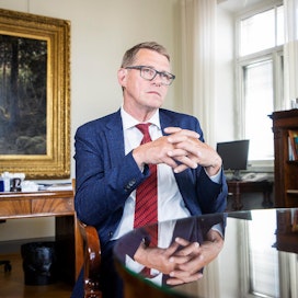 Valtiovarainministeri Matti Vanhanen vakuuttaa olevansa vakaasti motivoitunut tehtäväänsä, jota hän itse kuvailee projektiluonteiseksi.